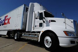 FedEx Freight LNG Tractor