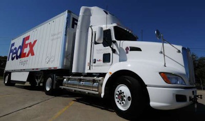 FedEx Freight LNG Tractor