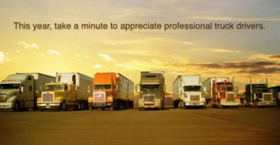 thanks to truckers