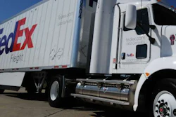 FedEx Freight LNG Tractor