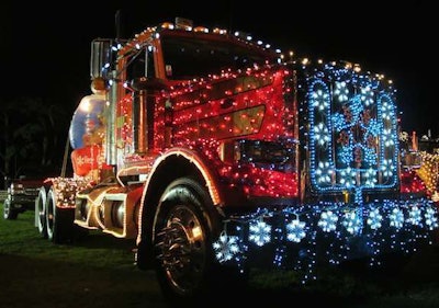 christmas truck