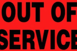 out of service