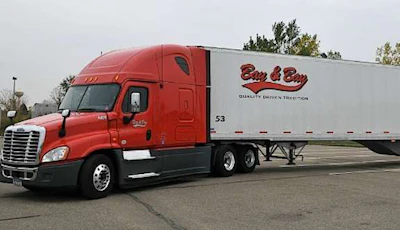 Bay & Bay Transportation truck