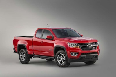 The two-wheel drive model of the 2015 Chevrolet Colorado Trail Boss Edition will start at $31,825