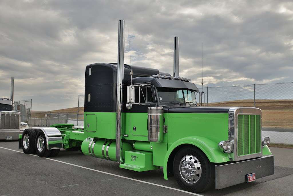 One of many custom trucks at last weekend's Pride & Polish event