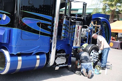 Scenes from Pride & Polish at 75 Chrome Shop