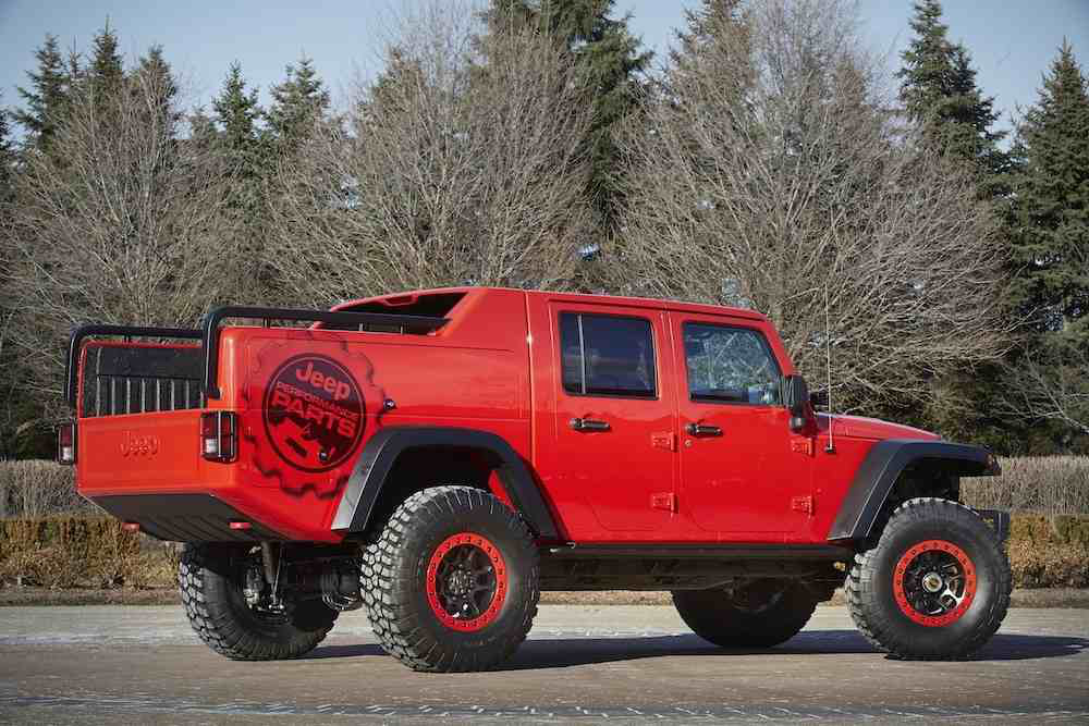 Jeep&circledR; Wrangler Red Rock Responder Concept