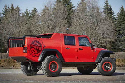 Jeep® Wrangler Red Rock Responder Concept