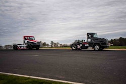Optima Batteries Freightliner (left) and Powershift Performance Mack (right)