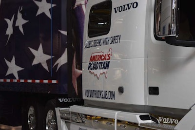 America's Road team captains truck & trailer