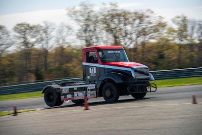 Optima Batteries #11 Freightliner driven by Mike Ryan
