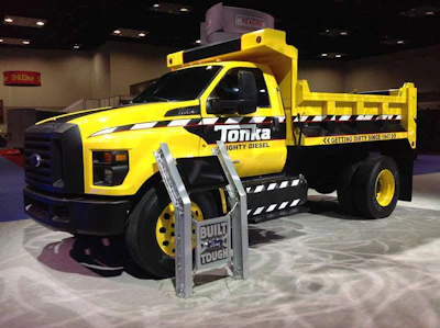 Tonka themed 2016 Ford F-750
