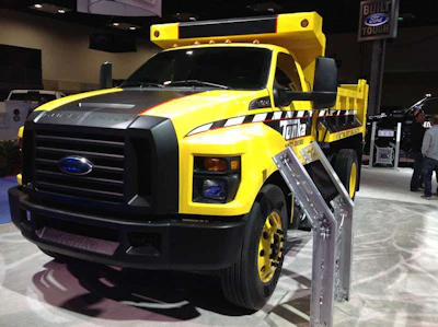 Tonka themed 2016 Ford F-750