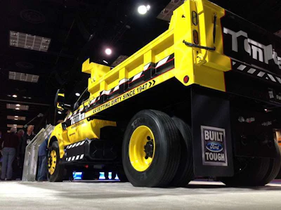 Tonka themed 2016 Ford F-750