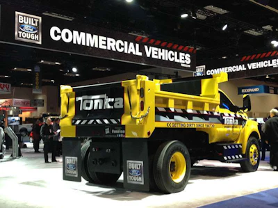 Tonka themed 2016 Ford F-750