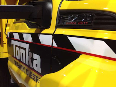 Tonka themed 2016 Ford F-750