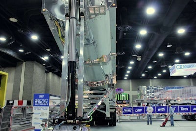 One of many trailer exhibitors