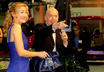 Ford staged a game show at its booth