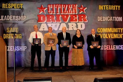 TA Petro's Citizen Driver Award winners