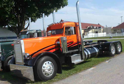 One of the 1,200 or so trucks at the convention