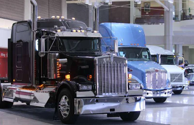 Trucks welcomed guests to MATS