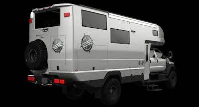 The XV-HD rides on 46-inch military tires.