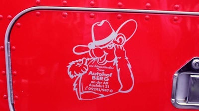 Han's favorite truck stop in Germany