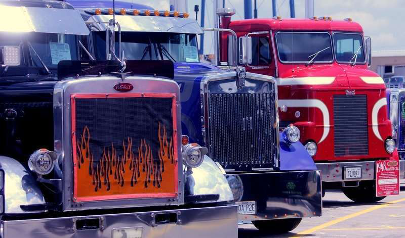 The Jamboree attracted a a variety of trucks from 2016 models to vintage ones