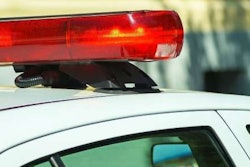 police car lights