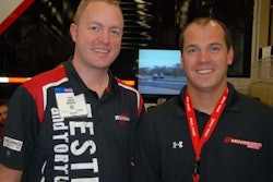 Steve Hansen & Brad Klemmensen at the Minimizer booth