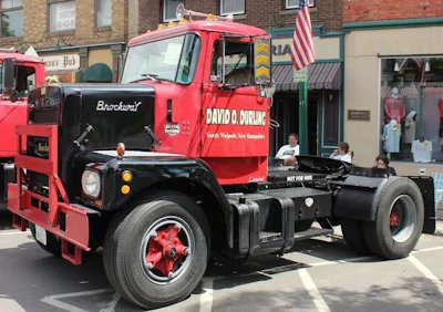 1971 Brockway 359T owned by David O. Durling of N. Walpole, NH