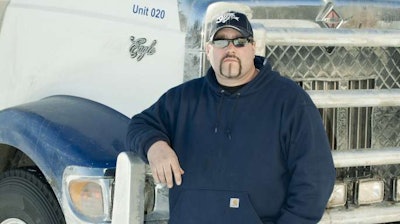 Todd Dewey appeared in five seasons of “Ice Road Truckers” (History photo)