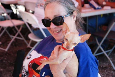 Geri Watson and Sweat Pea