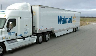 Walmart truck