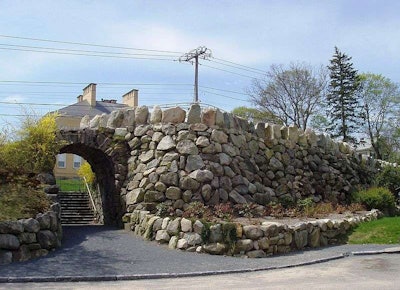 The Rockery, also known as the Memorial Cairn, It is located at the center of North Easton Center In Easton, Mass. and honors North Easton's citizens lost in the American Civil War,