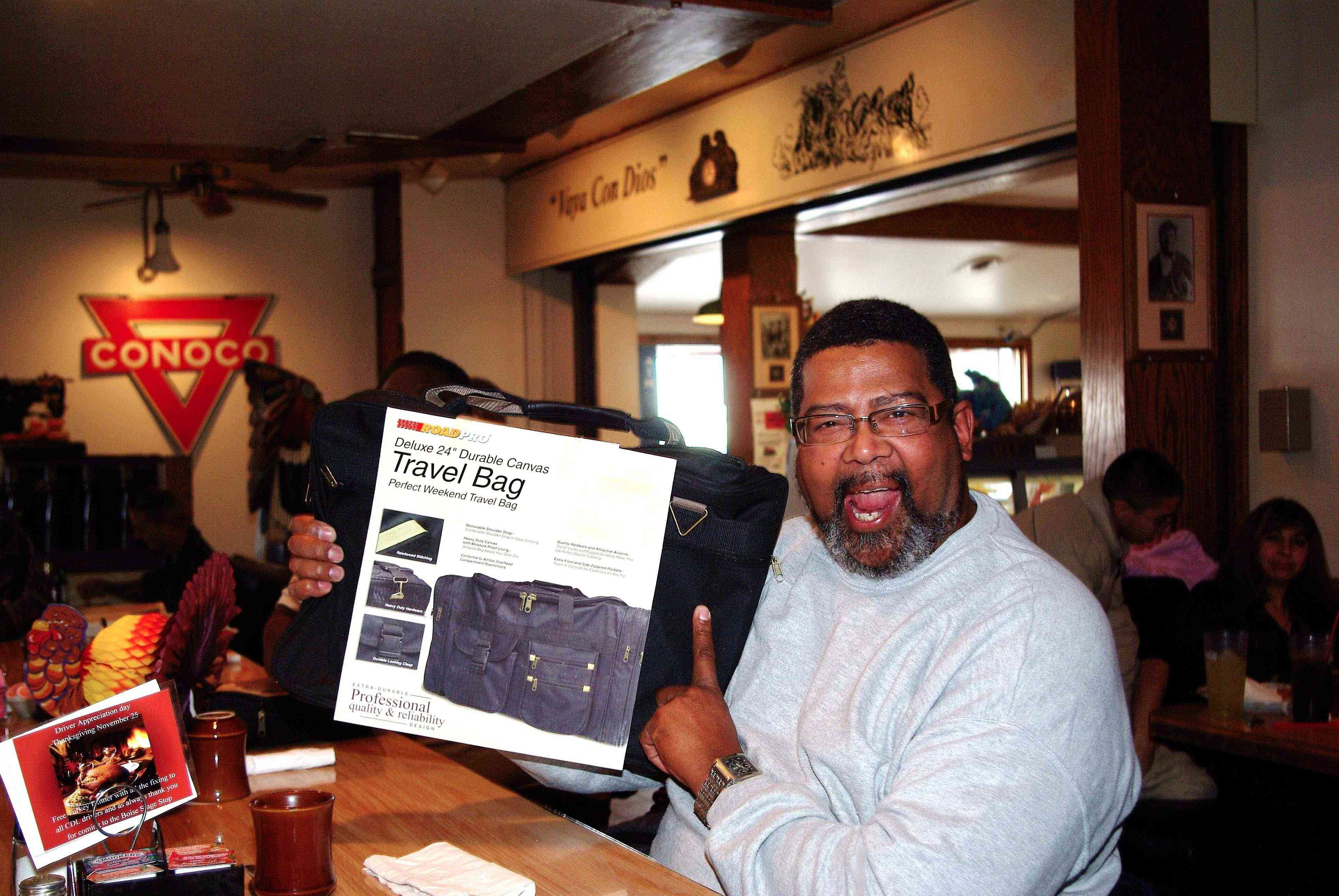 Drivers Appreciation Day for the Thanksgiving and Christmas holidays at Boise Stage Stop in Boise, Idaho. (Image courtesy of Boise Stage Stop)