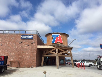 TA Hillsboro building front. (Image Courtesy of TravelCenters of America)