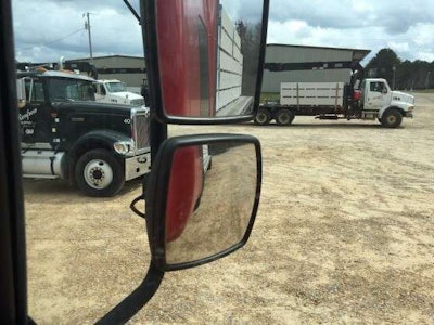 Mechigian's truck waits to be unloaded. (Photo: Deanne Winslett)