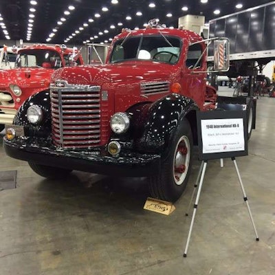 Vintage trucks will be on display at MATS. This 1948 International was shown in previous years.