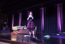 Brooke Mosley speaks at Prime's Highway Diamonds Gala. (Photos by Deanne Winslett)