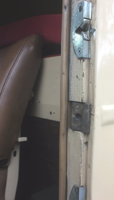 1950 Mack LFT wood frame