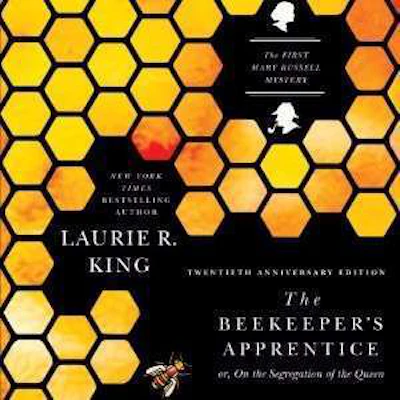 Mary Russell is teenage girl who meets a retired private detective no raising bees in Victorian England. The series of 12 books follow the friendship between the two and their crime-solving exploits. They are written by Laurie R. King.