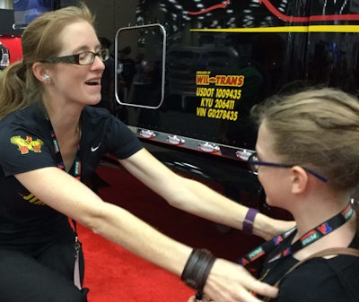 Allie Knight with Elizabeth Wade