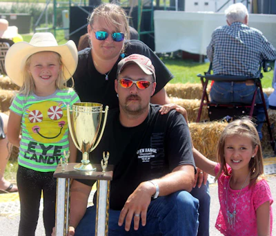 Robert Errthum and his family