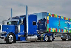 Michael Manuel’s 2015 Peterbilt 389 and 2017 MAC curtainside trailer