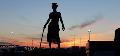 Allie Knight from her video of The Kongos’ “Come With Me Now”