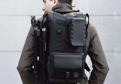 Black Ember Modular Backpack $355