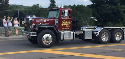 Brockways drove in from the Central New York Living History Center museum to downtown Cortland Saturday, Aug. 13