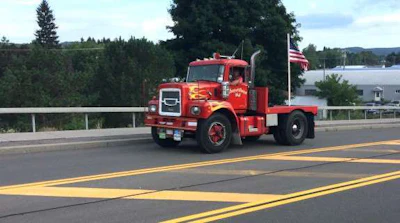 Brockways drove in from the Central New York Living History Center museum to downtown Cortland Saturday, Aug. 13