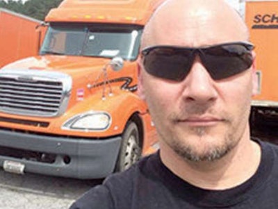 Schneider driver Michael Joyner
